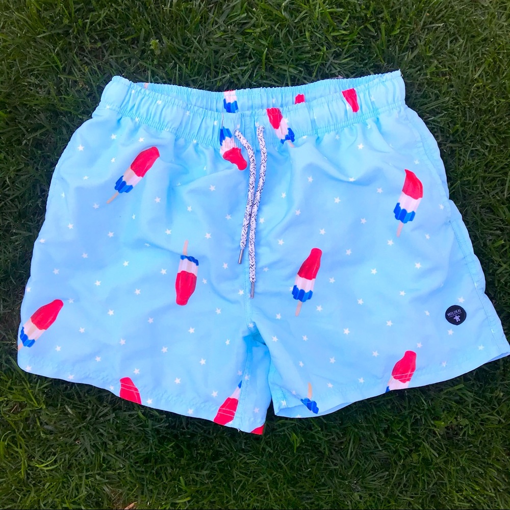 ROCKET POP 🚀 SWIM TRUNKS MOLOKAI SZ XL